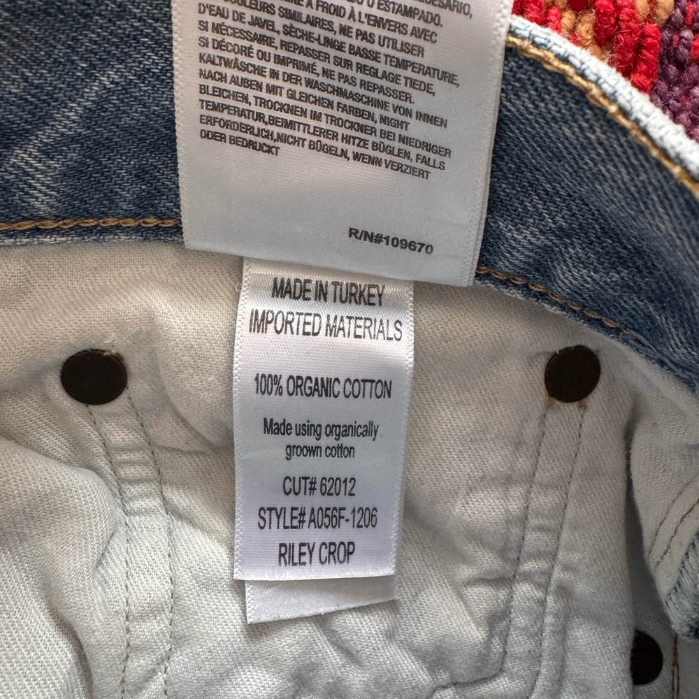 Agolde Women’s Riley Crop - Picture 4 of 4